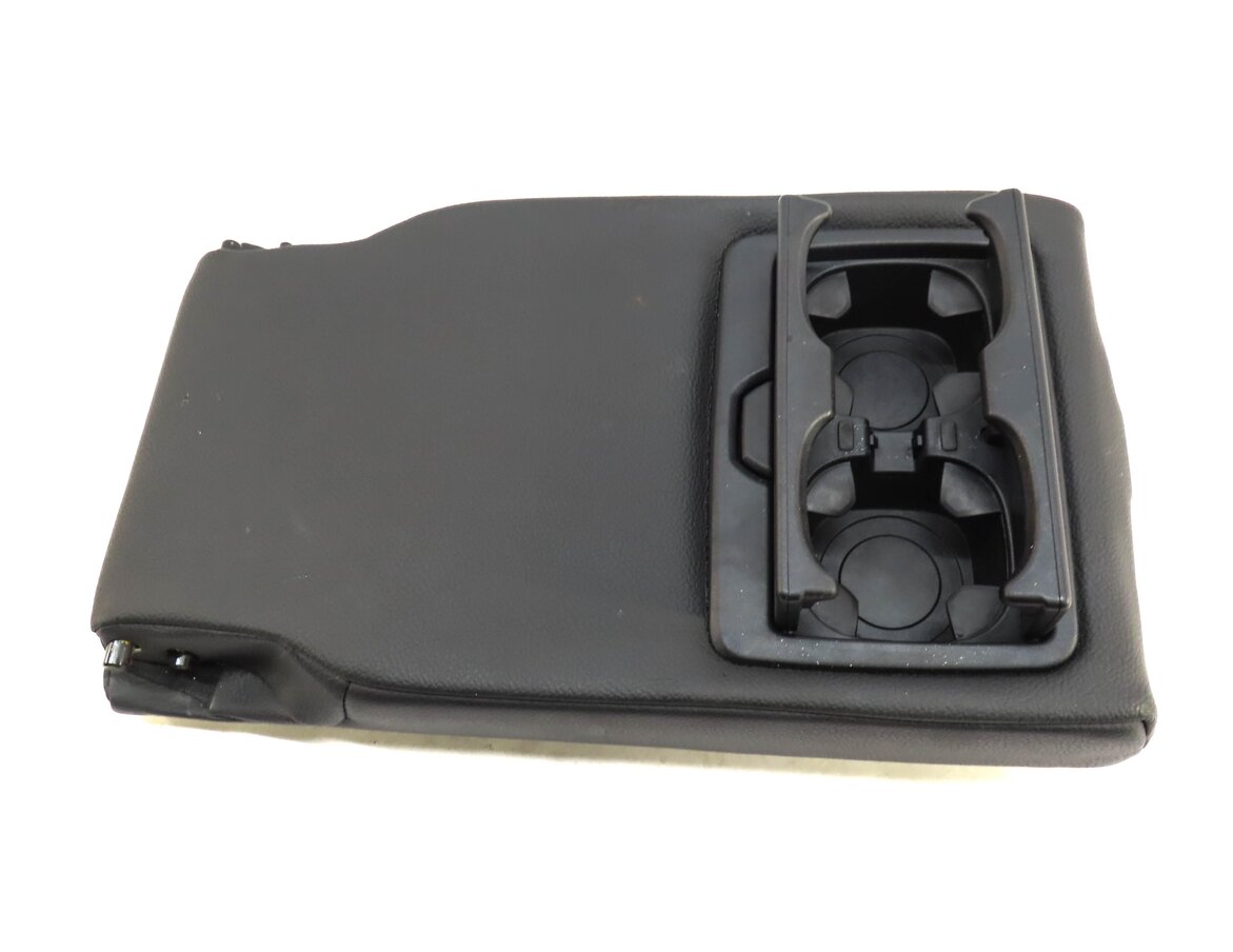 Thumbnail 5: 2011 BMW X3 (F25) REAR SEAT ARM REST ARMREST CUP HOLDER (BLACK NEVADA LEATHER)