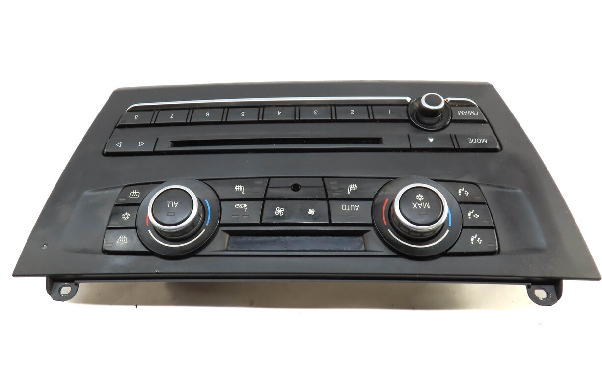Thumbnail 3: 11-14 BMW X3 (F25) FRONT HEATER A/C TEMPERATURE CLIMATE CONTROL w/ HEATED SEAT
