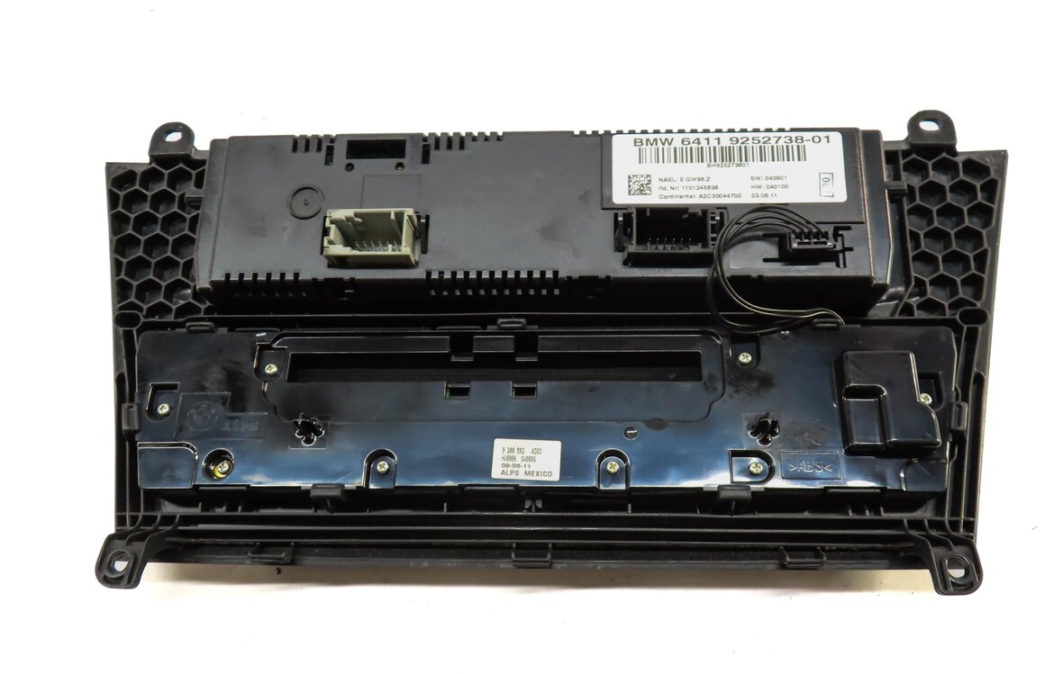 Thumbnail 4: 11-14 BMW X3 (F25) FRONT HEATER A/C TEMPERATURE CLIMATE CONTROL w/ HEATED SEAT