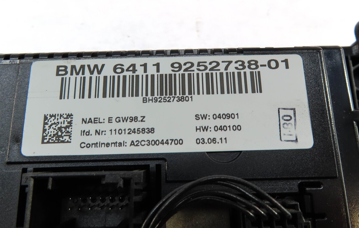 Thumbnail 5: 11-14 BMW X3 (F25) FRONT HEATER A/C TEMPERATURE CLIMATE CONTROL w/ HEATED SEAT