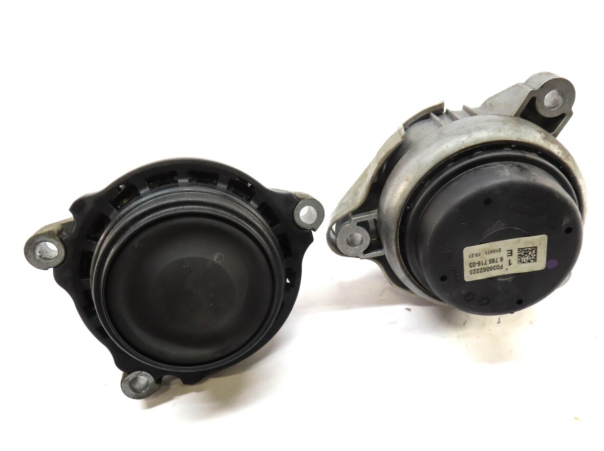 Thumbnail 1: 2011 BMW X3 (F25) 3.0T N55 TURBO ENGINE MOTOR MOUNTS LEFT & RIGHT SET 6785716