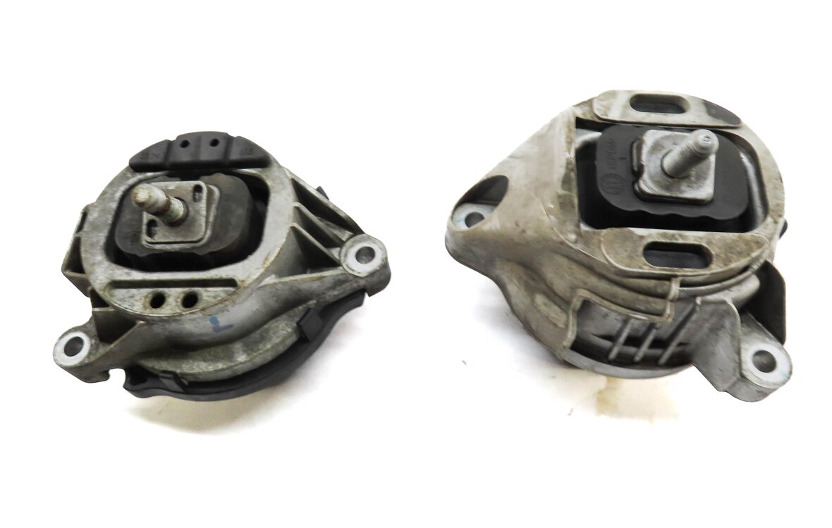 Thumbnail 3: 2011 BMW X3 (F25) 3.0T N55 TURBO ENGINE MOTOR MOUNTS LEFT & RIGHT SET 6785716