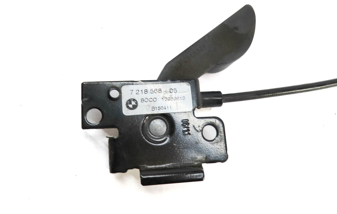 Thumbnail 4: 2011 BMW X3 (F25) HOOD SAFETY CATCH HOOK w/ RELEASE LEVER & CABLE