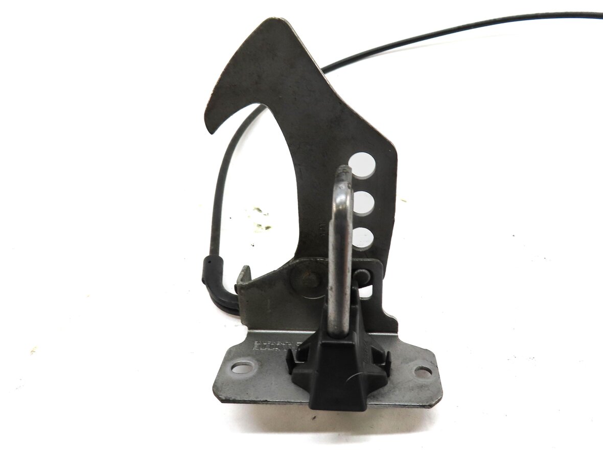 Thumbnail 5: 2011 BMW X3 (F25) HOOD SAFETY CATCH HOOK w/ RELEASE LEVER & CABLE