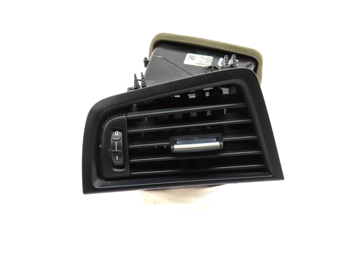Thumbnail 2: 2011 BMW X3 (F25) DASH FAR LEFT DRIVER HVAC A/C HEATER AIR VENT (BLACK)