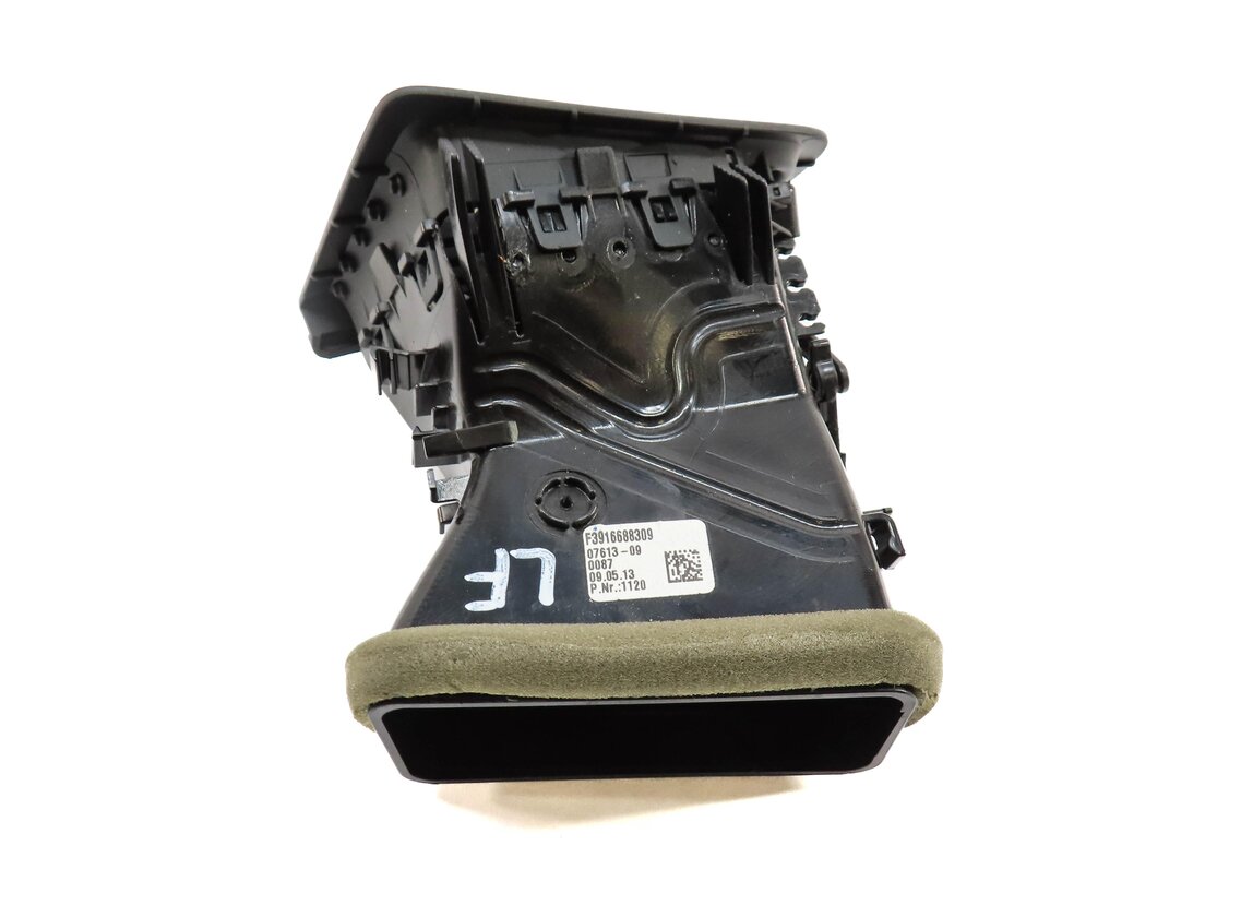 Thumbnail 3: 2011 BMW X3 (F25) DASH FAR LEFT DRIVER HVAC A/C HEATER AIR VENT (BLACK)