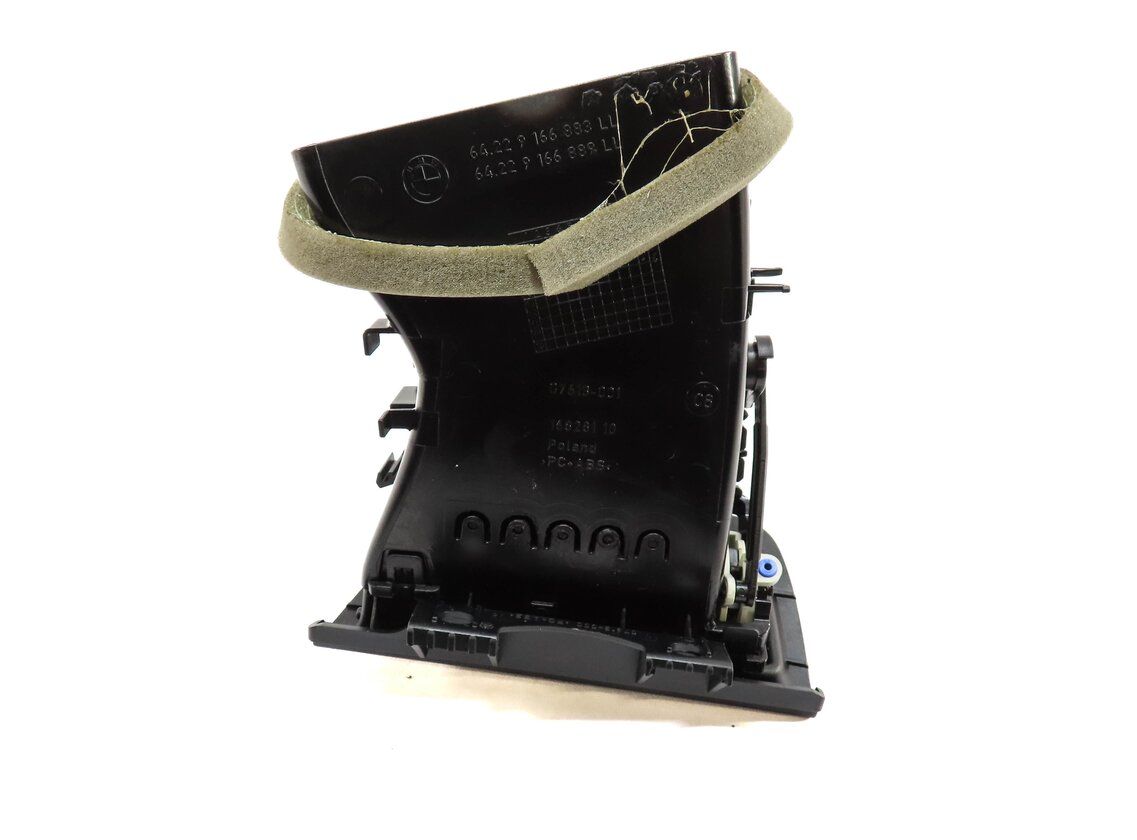 Thumbnail 4: 2011 BMW X3 (F25) DASH FAR LEFT DRIVER HVAC A/C HEATER AIR VENT (BLACK)