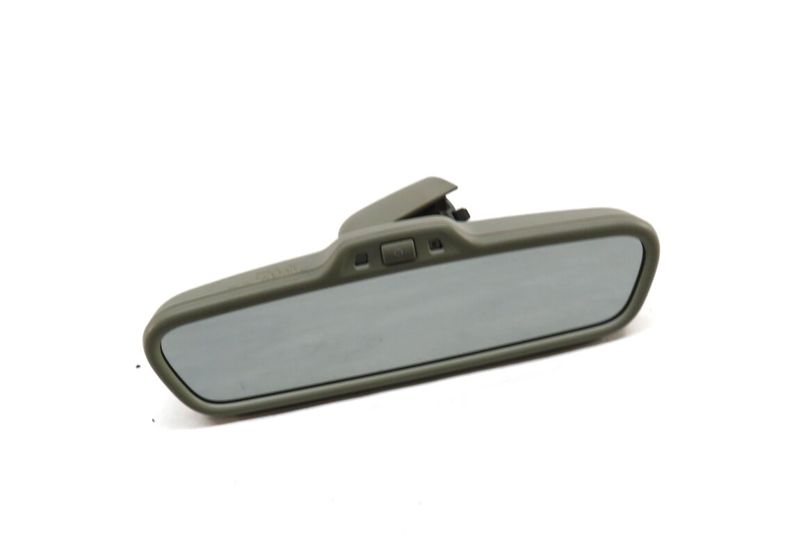 2010-2015 AUDI Q7 (4L) INTERIOR AUTODIM REAR VIEW MIRROR w/ COMPASS (GRAY)