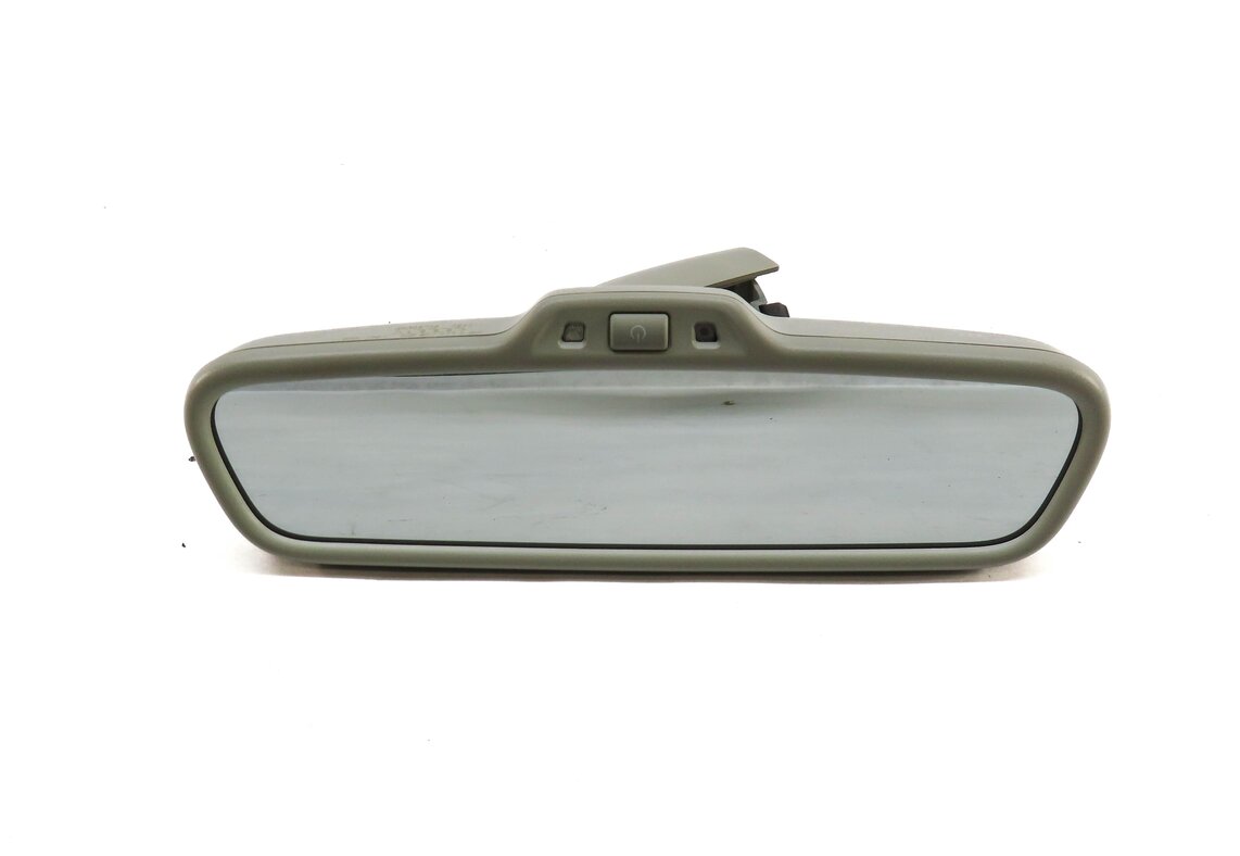 Thumbnail 3: 2010-2015 AUDI Q7 (4L) INTERIOR AUTODIM REAR VIEW MIRROR w/ COMPASS (GRAY)