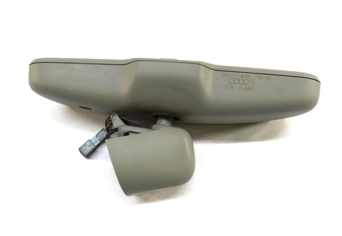 Thumbnail 4: 2010-2015 AUDI Q7 (4L) INTERIOR AUTODIM REAR VIEW MIRROR w/ COMPASS (GRAY)