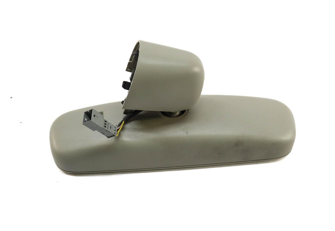 Thumbnail 5: 2010-2015 AUDI Q7 (4L) INTERIOR AUTODIM REAR VIEW MIRROR w/ COMPASS (GRAY)