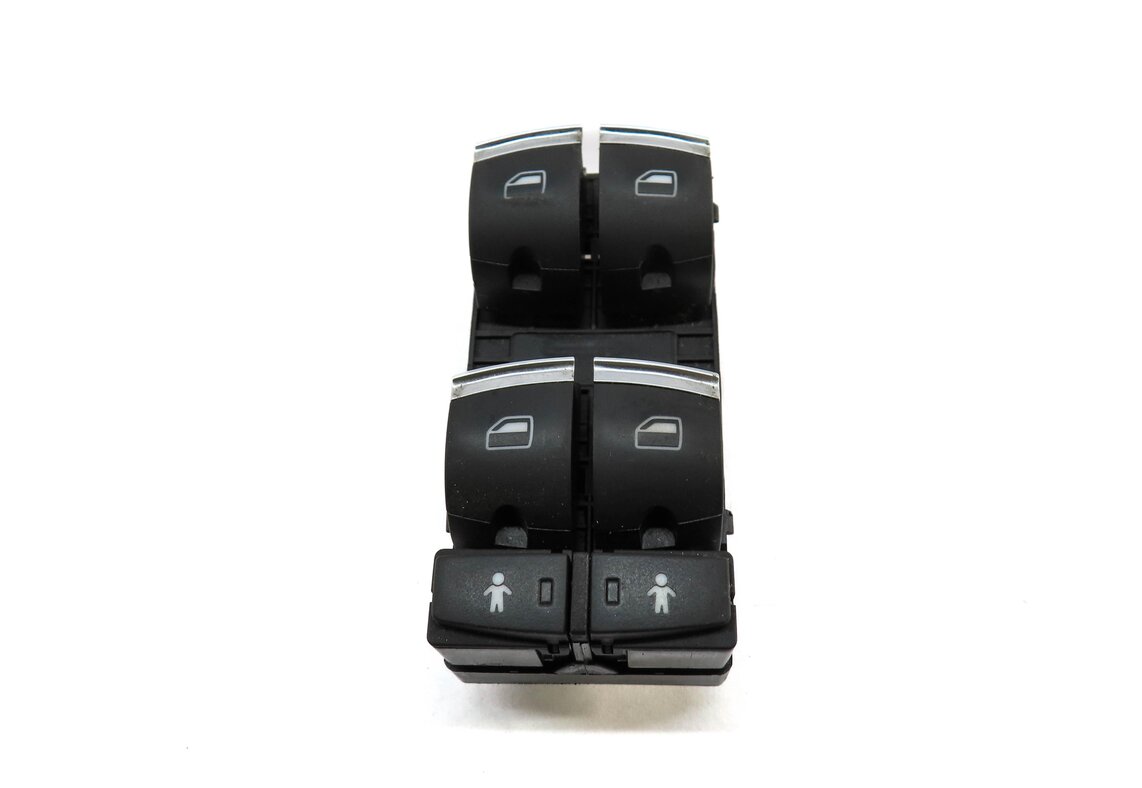Thumbnail 2: 2011-2015 AUDI Q7 (4L) LEFT DRIVER MASTER POWER WINDOW SWITCH w/ CHILD LOCK