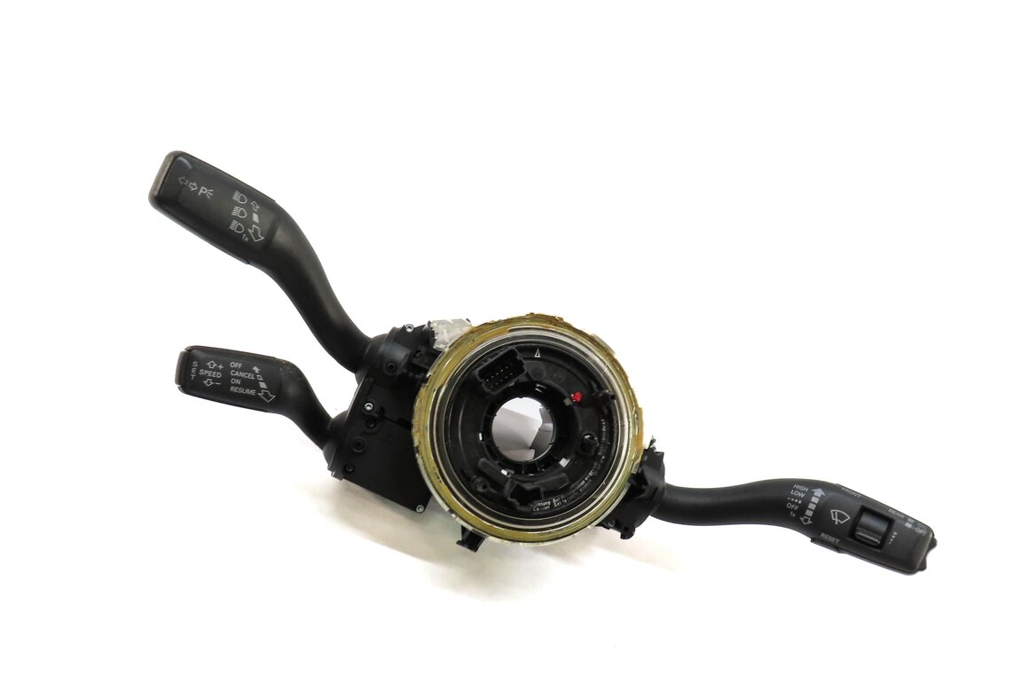 Thumbnail 1: 2009-2015 AUDI Q7 (4L) STEERING COLUMN BLINKER WIPER CRUISE COMBINATION SWITCH