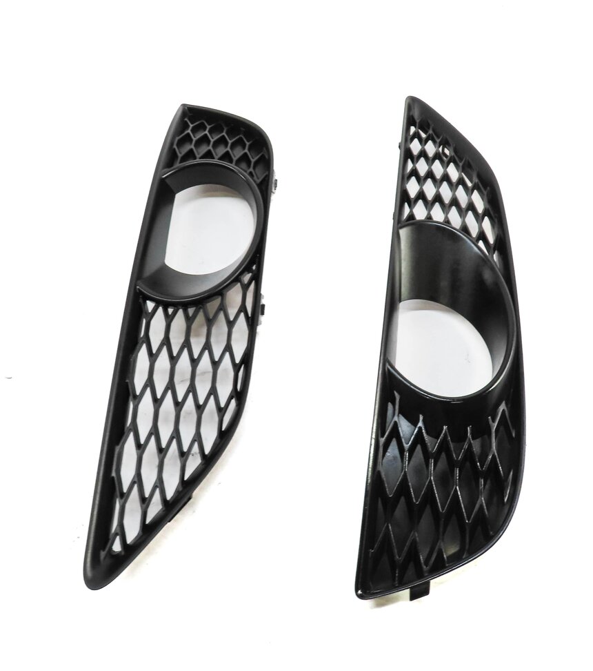 Thumbnail 3: 2012 AUDI Q7 (4L) FRONT LEFT & RIGHT FOGLIGHT FOG LIGHT GRILLE TRIM SET-2