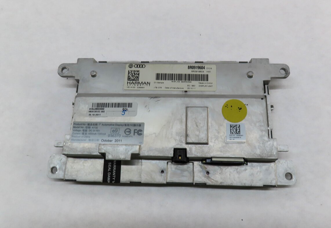 Thumbnail 4: 10-17 AUDI A4 S4 A5 Q5 Q7 (B8 8K 8T 8R 4L) GPS NAVIGATION MEDIA DISPLAY SCREEN