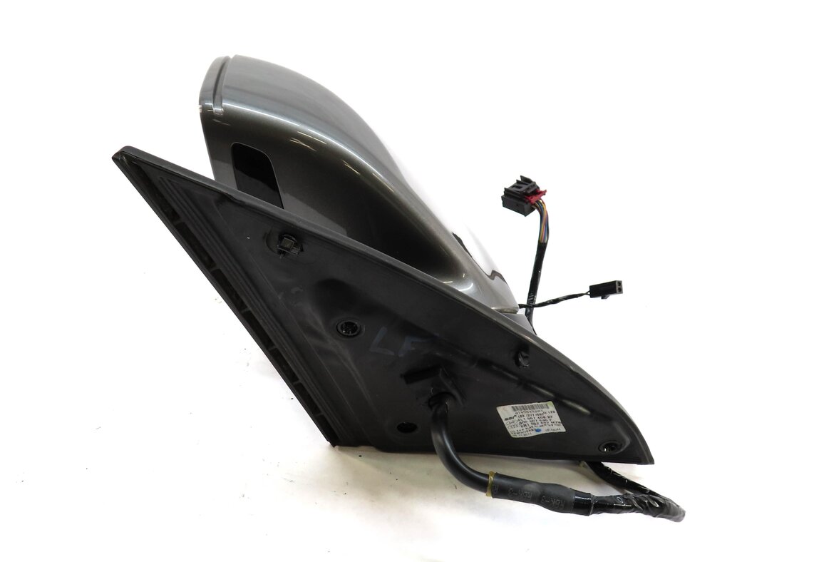 Thumbnail 4: 2010-2012 AUDI Q7 (4L) LEFT P-FOLD AUTODIM MEMORY DOOR MIRROR (GRAPHITE GRAY)