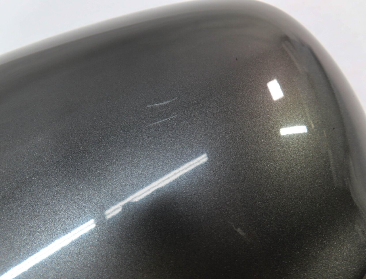 Thumbnail 7: 2010-2012 AUDI Q7 (4L) LEFT P-FOLD AUTODIM MEMORY DOOR MIRROR (GRAPHITE GRAY)