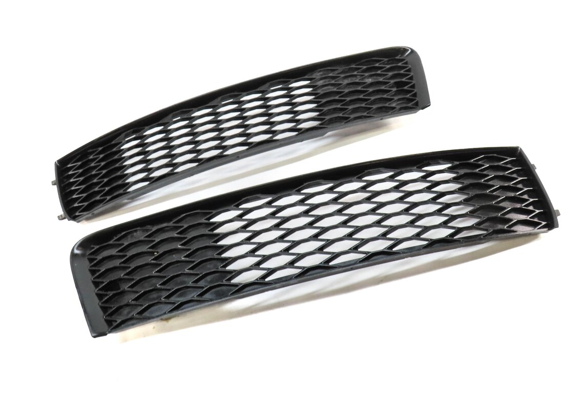 2012 AUDI Q7 (4L) FRONT LEFT & RIGHT BUMPER GRILLE TRIM SET-2