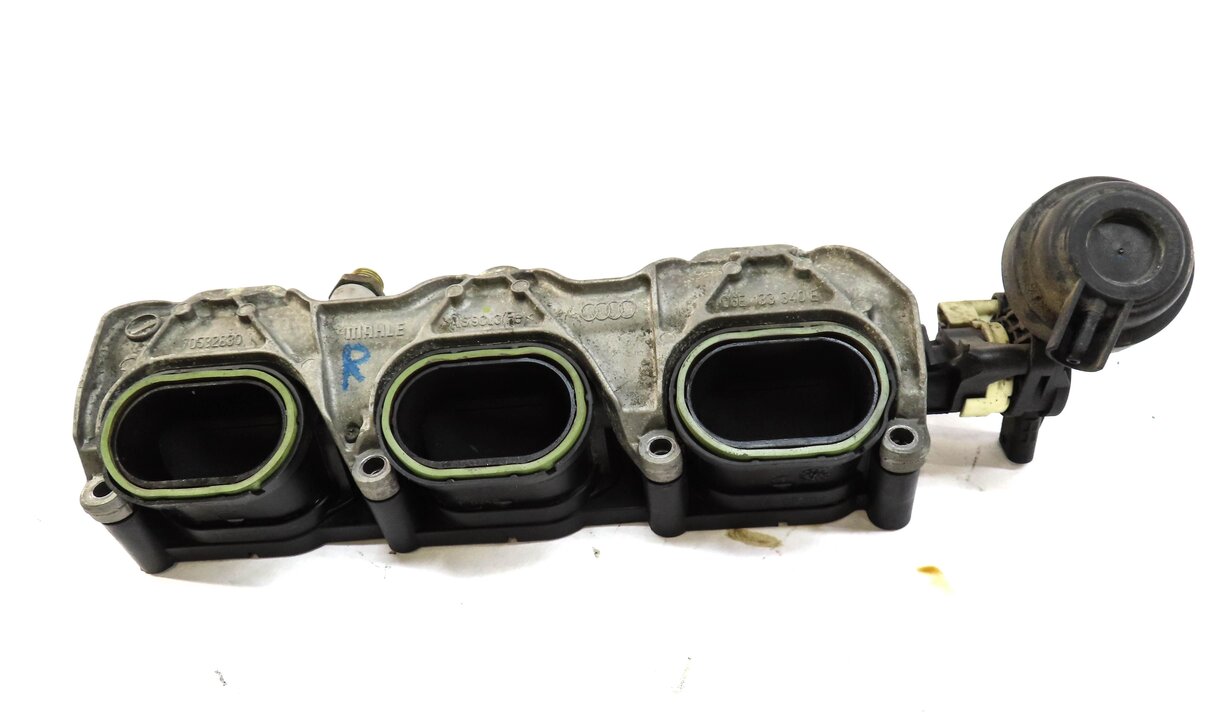 Thumbnail 2: 2012 AUDI Q7 (4L) 3.0L CJWB ENGINE RIGHT LOWER INTAKE MANIFOLD DUFFUSER RAIL