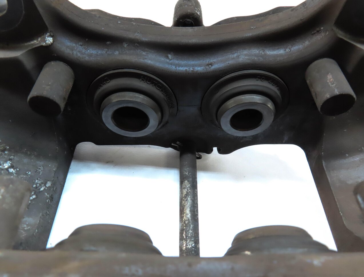 Thumbnail 6: 04-15 VW TOUAREG AUDI Q7 (4L) REAR LEFT & RIGHT DISC BRAKE CALIPER SET-2 BREMBO
