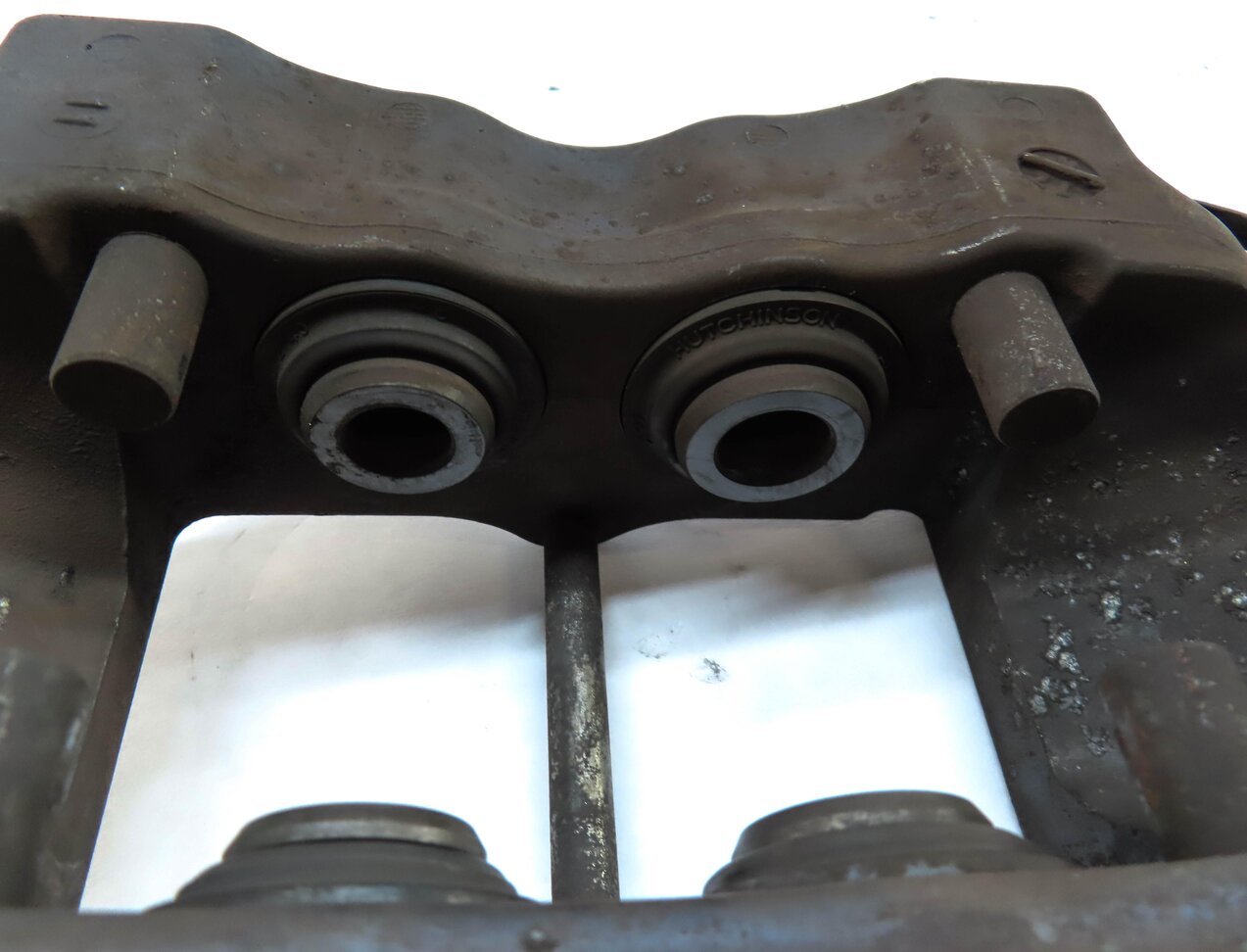 Thumbnail 7: 04-15 VW TOUAREG AUDI Q7 (4L) REAR LEFT & RIGHT DISC BRAKE CALIPER SET-2 BREMBO