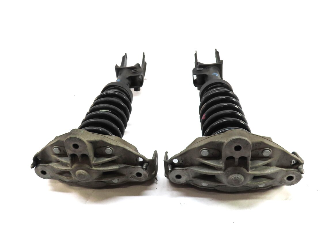 Thumbnail 3: 2007-2015 AUDI Q7 (4L) FRONT LEFT & RIGHT COMFORT SUSPENSION SHOCK STRUT SET-2