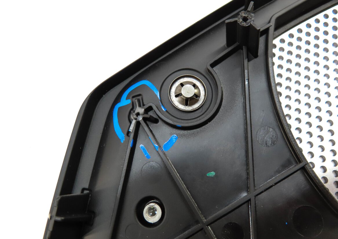 Thumbnail 8: 2013 BMW M5 (F10) FRONT REAR LEFT RIGHT BANG & OLUFSEN SPEAKER COVER GRILLE SET7