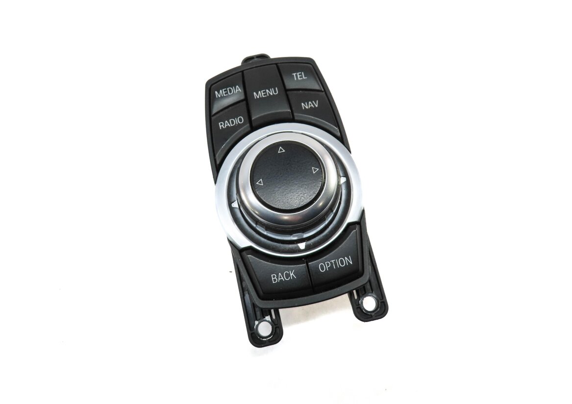 2013 BMW M5 (F10) FRONT CENTER CONSOLE iDRIVE MEDIA CONTROL KNOB (4 PIN) 9286699
