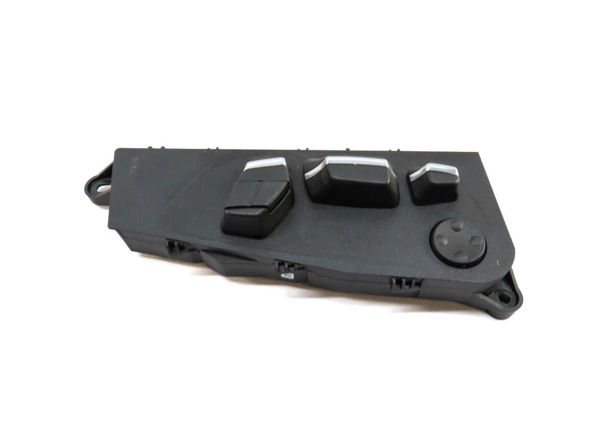 Thumbnail 2: 2013 BMW M5 (F10) FRONT LEFT DRIVER SEAT ADJUSTMENT ADJUST SWITCH (BLACK)