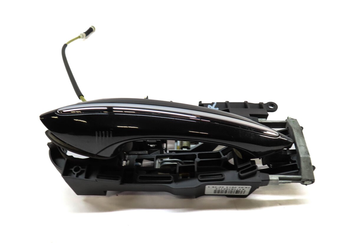 09-19 BMW 5 6 7 SERIES (F01 F07 F10 F12) LEFT REAR COMFORT DOOR HANDLE (BLACK)