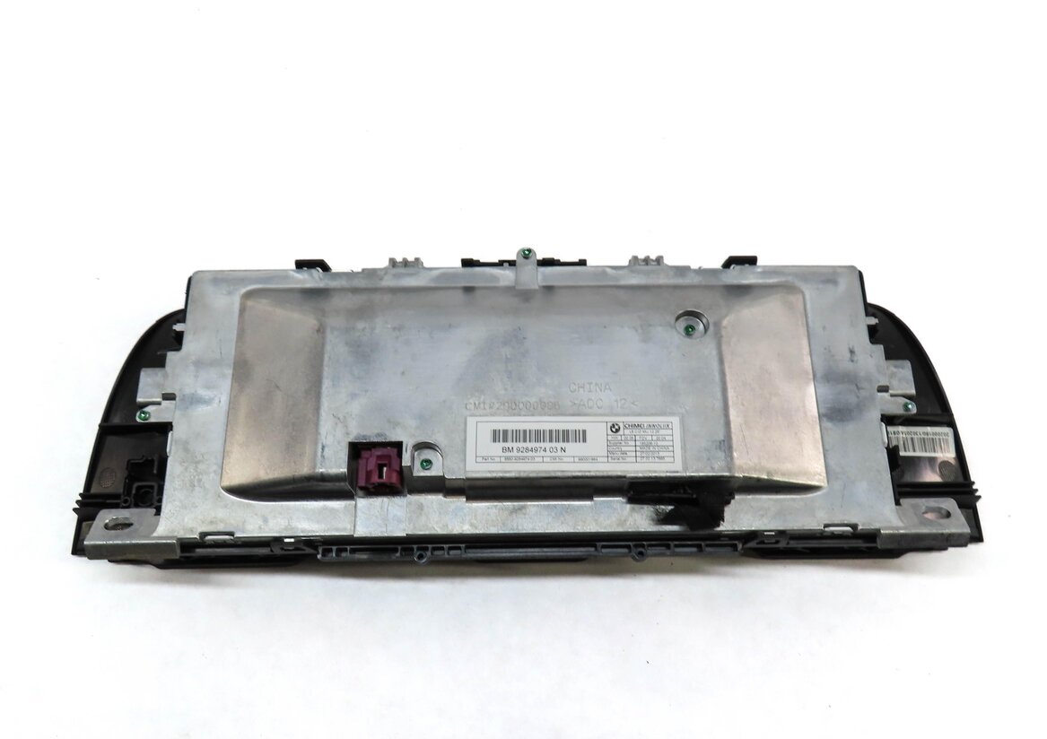Thumbnail 5: 11-16 BMW 528i 535i 550i M5 (F10) 10" DASH RADIO GPS DISPLAY SCREEN (1-PLUG NBT)