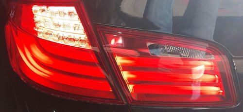 Thumbnail 5: 2011-2013 BMW 528i 535i 550i M5 (F10) LEFT REAR INNER TRUNK TAILLIGHT LIGHT LAMP