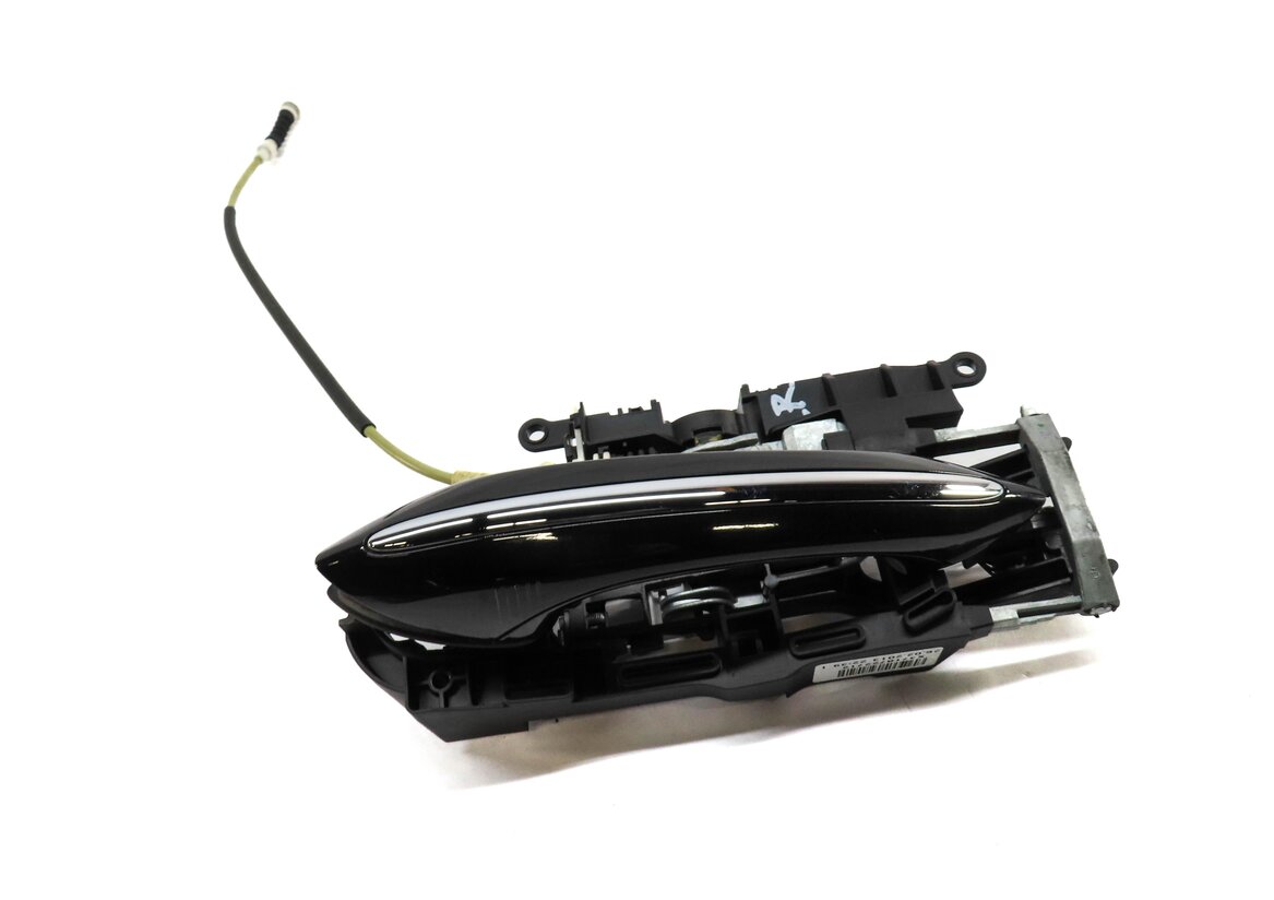 09-19 BMW 5 6 7 SERIES (F01 F07 F10 F12) RIGHT FRONT COMFORT DOOR HANDLE (BLACK)