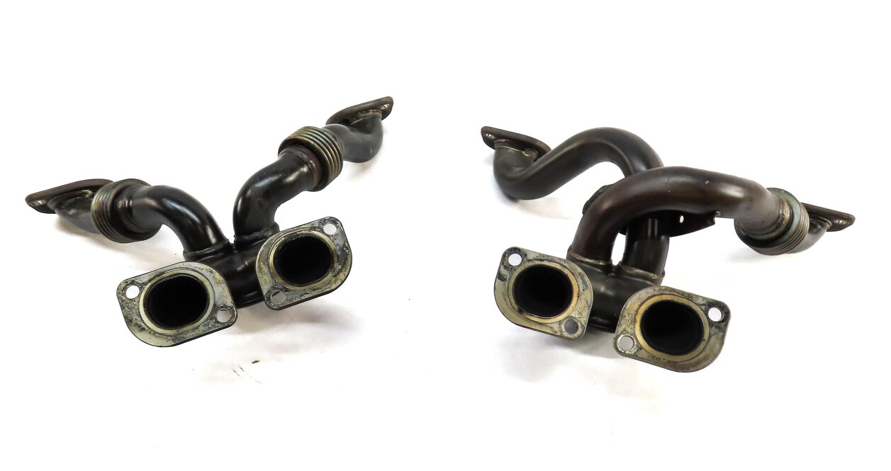 Thumbnail 2: 12-20 BMW M5 M6 M8 X5M X6M (F06 F10 F12 F13 F85) 4.4L S63 EXHAUST MANIFOLD SET