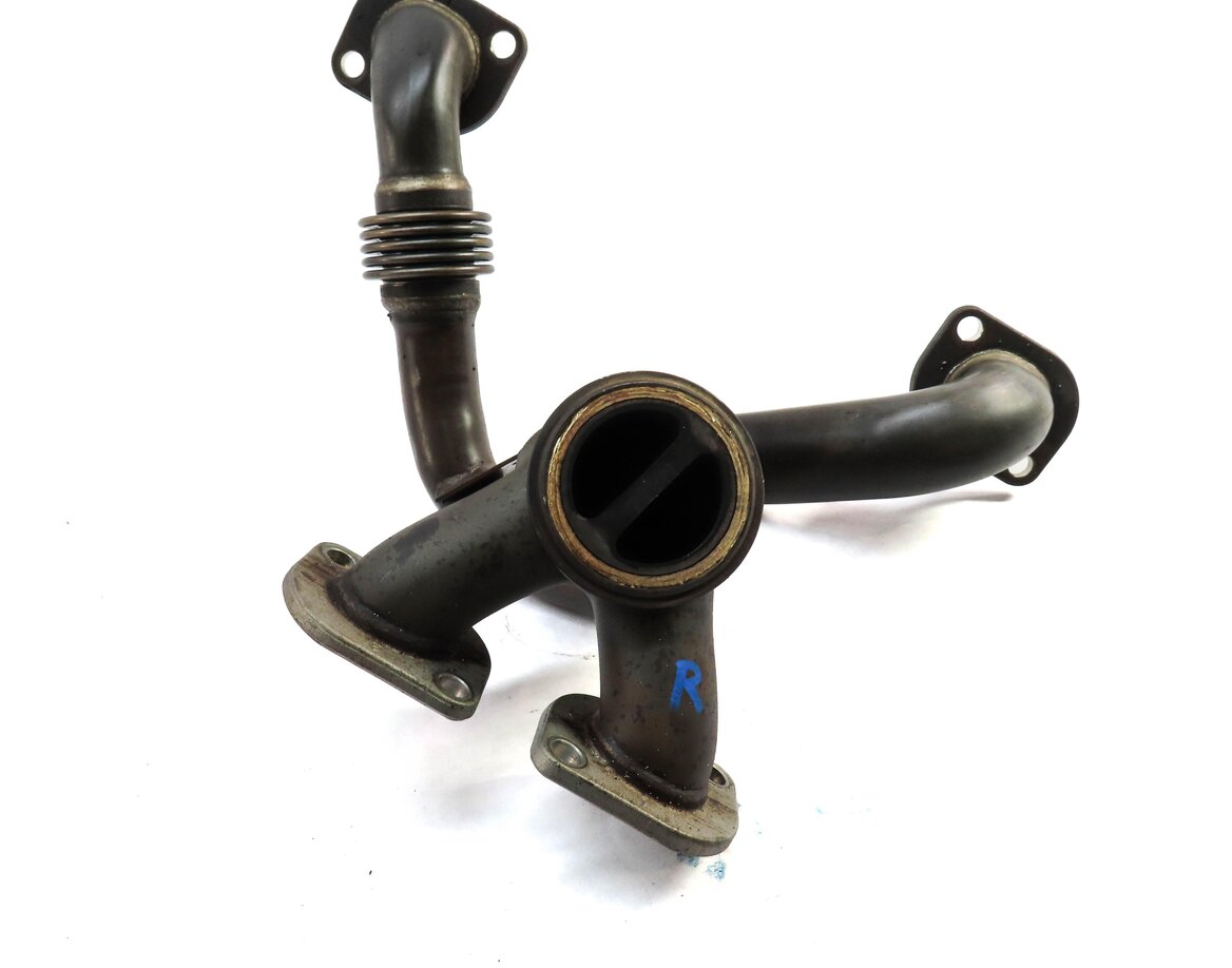 Thumbnail 4: 12-20 BMW M5 M6 M8 X5M X6M (F06 F10 F12 F13 F85) 4.4L S63 EXHAUST MANIFOLD SET