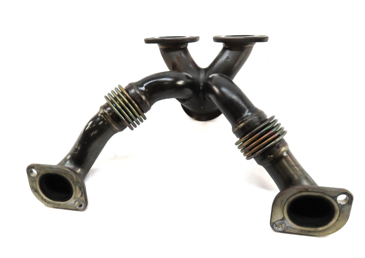Thumbnail 5: 12-20 BMW M5 M6 M8 X5M X6M (F06 F10 F12 F13 F85) 4.4L S63 EXHAUST MANIFOLD SET