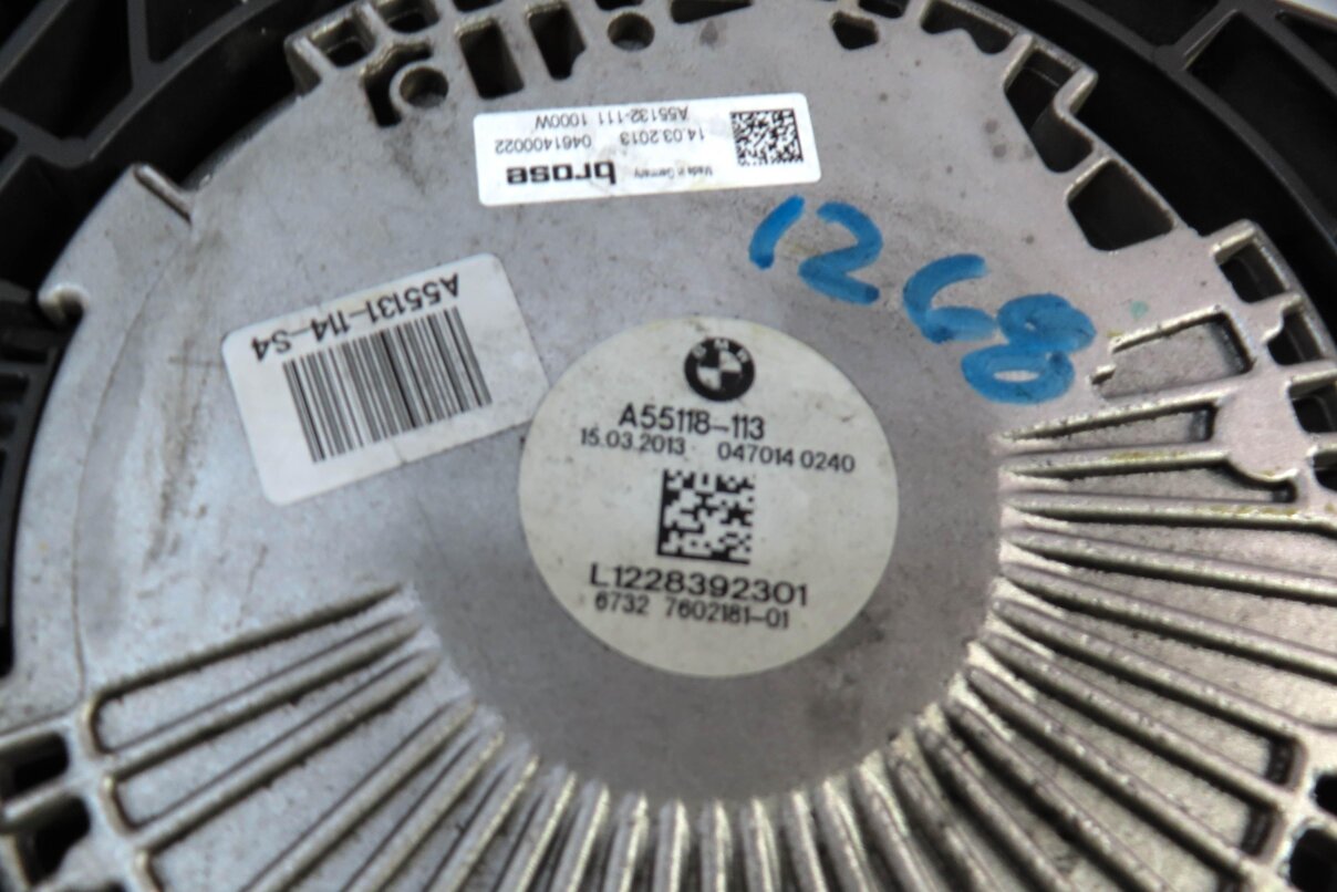 Thumbnail 6: 12-19 BMW M5 M6 ///M F06 F10 F12 4.4L S63 1000w SHOURD & COOLING RADIATOR FAN