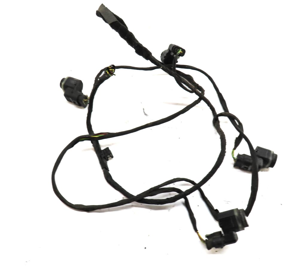 2013 BMW M5 (F10) REAR PARK DISTANCE PDC SENSOR SET4 w/ WIRE HARNESS (BLACK)