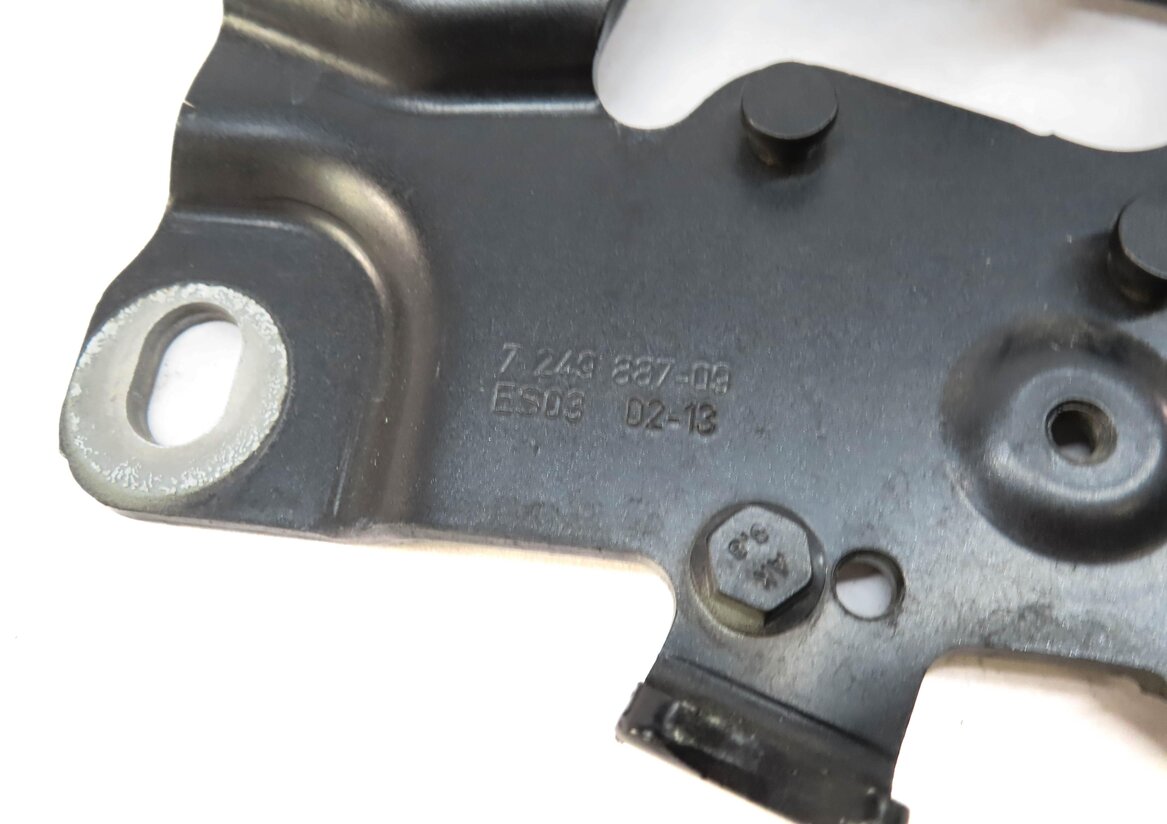 Thumbnail 6: 12-19 BMW 528i 535i 550i 640i 650i M5 M6 (F06 F10) FRONT HOOD HINGE SET (BLACK)