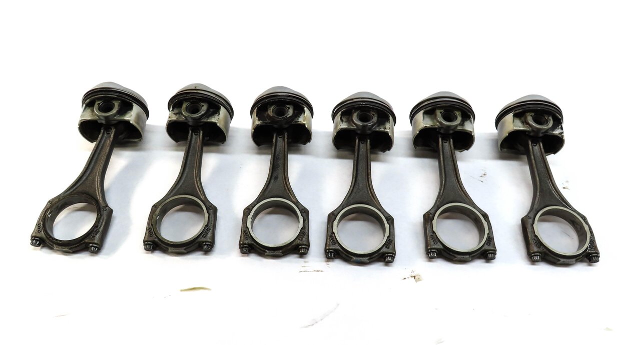 Thumbnail 4: 09-17 AUDI A6 A7 Q5 Q7 S4 S5 SQ5 C7 B8 4L 3.0L SUPER PISTON & CONNECTING ROD SET