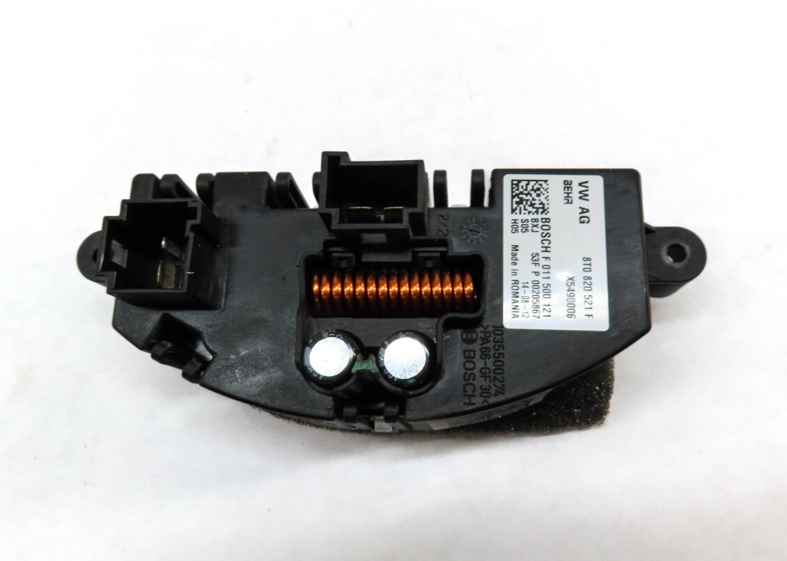 Thumbnail 3: 2015 AUDI SQ5 (B8) FRONT HVAC A/C HEATER BLOWER MOTOR RESISTOR 8T0820521F