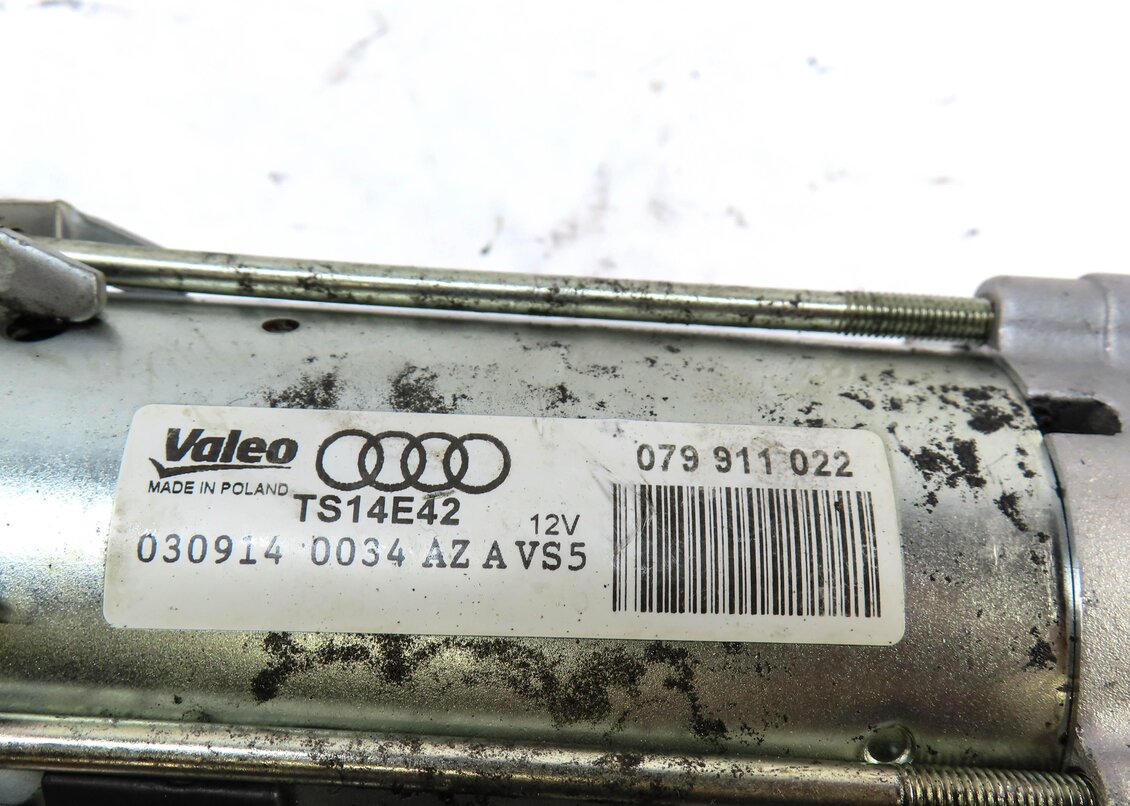 Thumbnail 6: 2010-2017 AUDI A5 A6 A7 Q5 Q7 S4 S5 (B8 8K 8R 8T C7 4G8 4L) ENGINE STARTER MOTOR