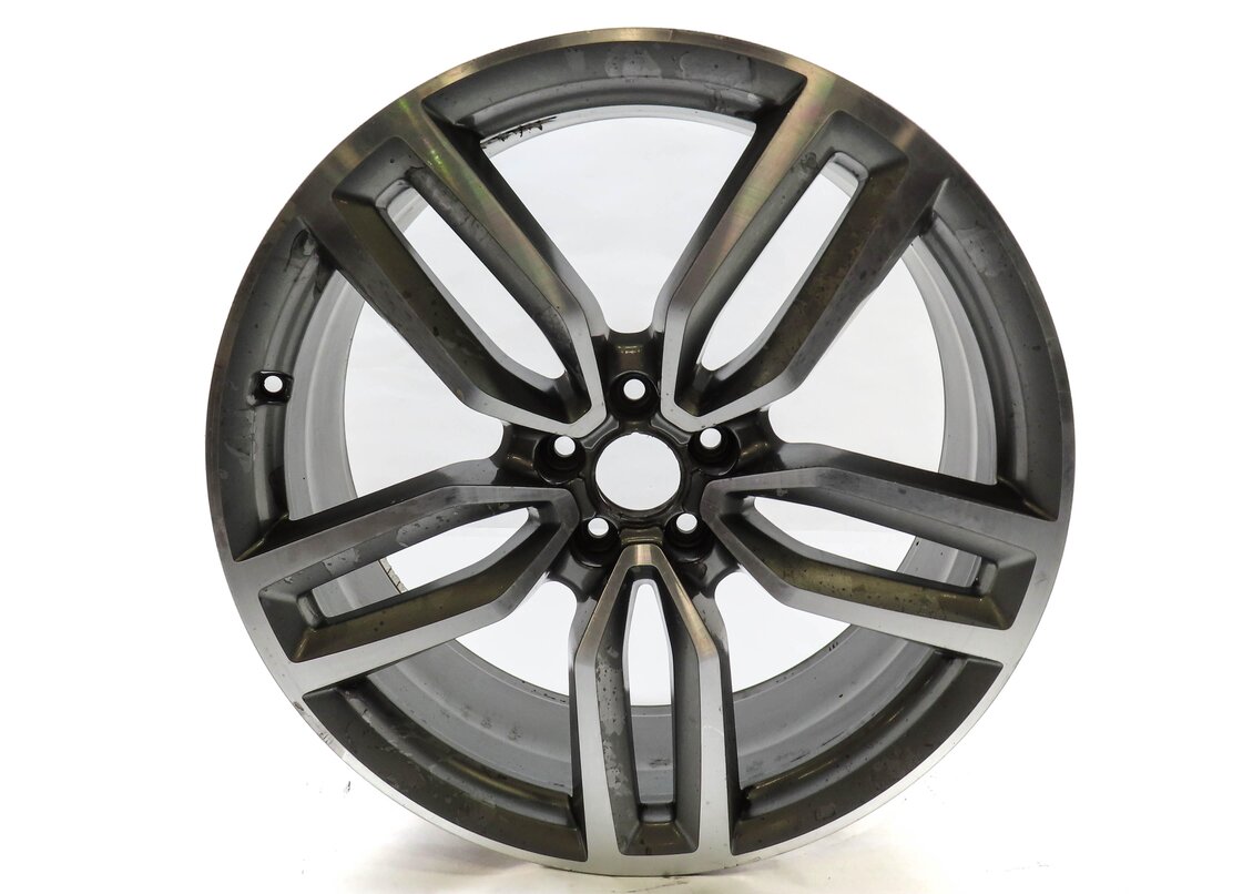 Thumbnail 2: 2014-2017 AUDI SQ5 (B8 8R) 21x8.5 - ALUMINUM ALLOY 5 DOUBLE SPOKE WHEEL RIM