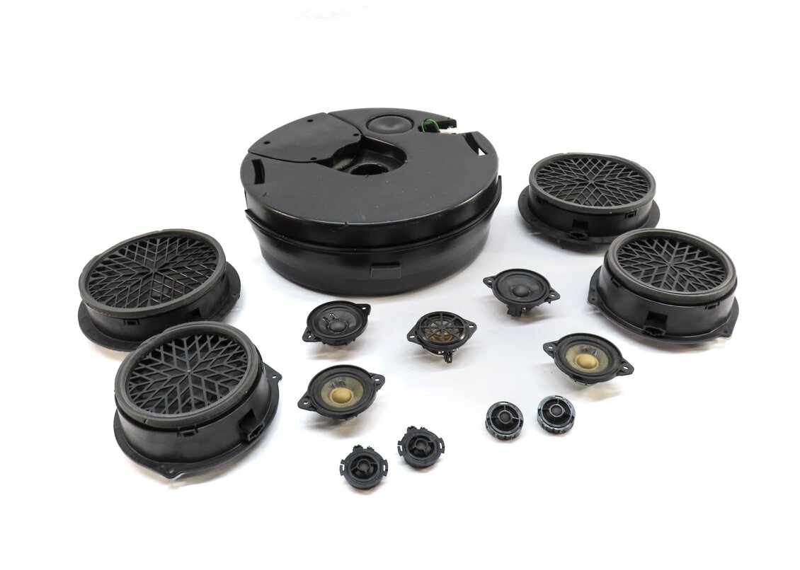 2015 AUDI SQ5 (B8) BANG & OLUFSEN SPEAKER WOOFER MIDRANGE TWEETER SET OF 14