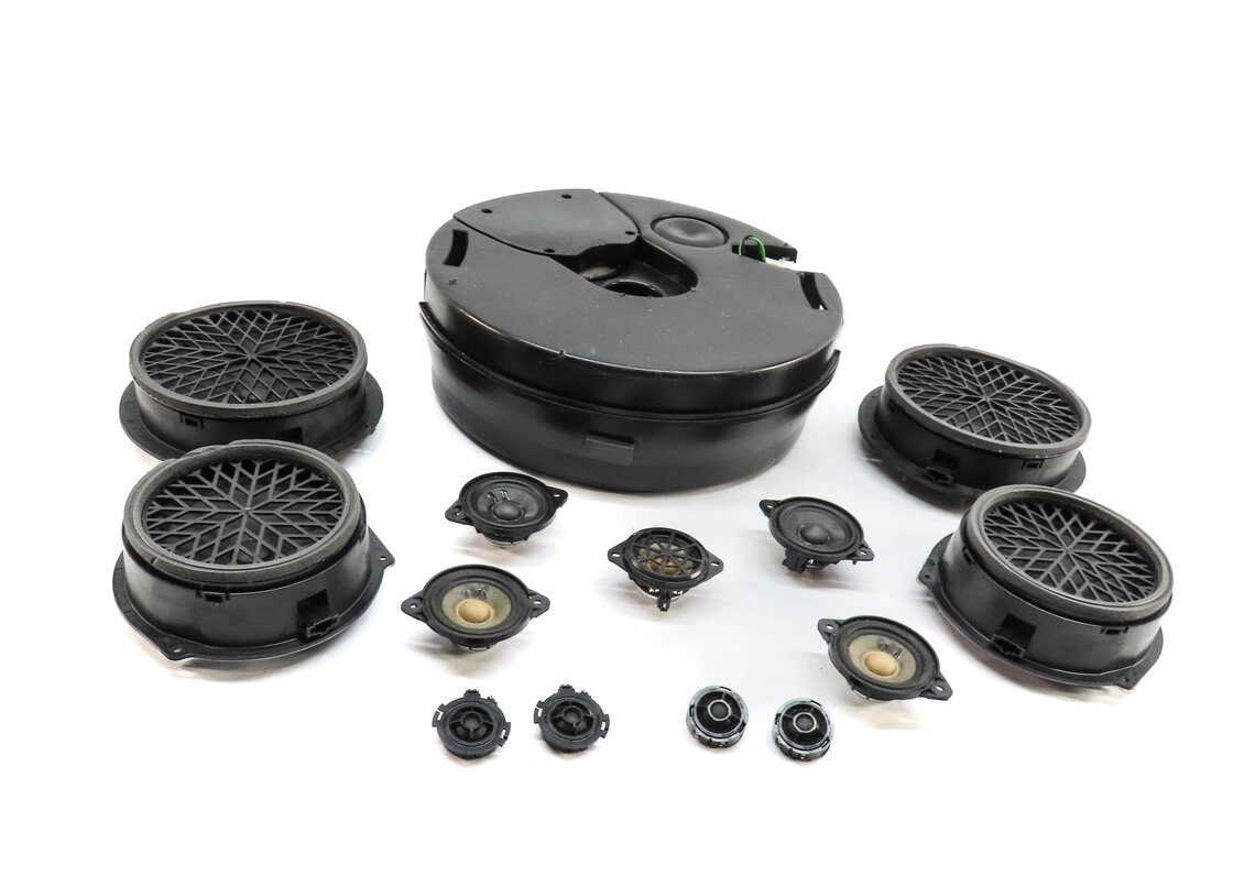 Thumbnail 2: 2015 AUDI SQ5 (B8) BANG & OLUFSEN SPEAKER WOOFER MIDRANGE TWEETER SET OF 14