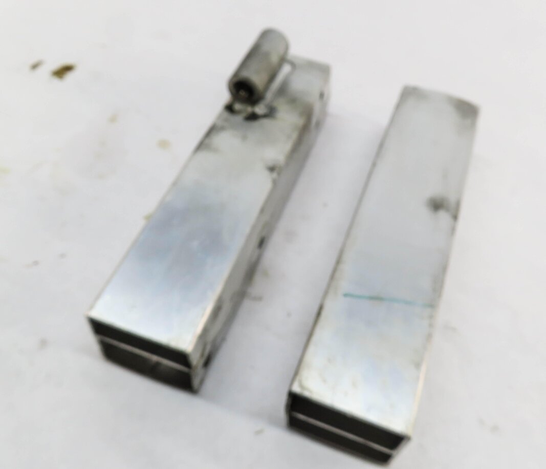 2015 AUDI SQ5 (B8) REAR BUMPER LEFT & RIGHT IMPACT BAR MOUNT BRACKET SET 2