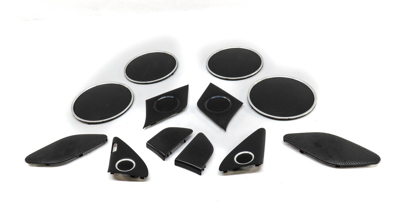 Thumbnail 2: 2015 AUDI SQ5 (B8) BANG & OLUFSEN SPEAKER GRILLE COVER TRIM SET OF 12