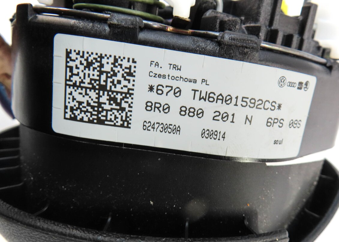 Thumbnail 5: 2013-2017 AUDI Q5 SQ5 (B8 8R) 3-SPOKE SPORT STEERING WHEEL AIRBAG AIR BAG