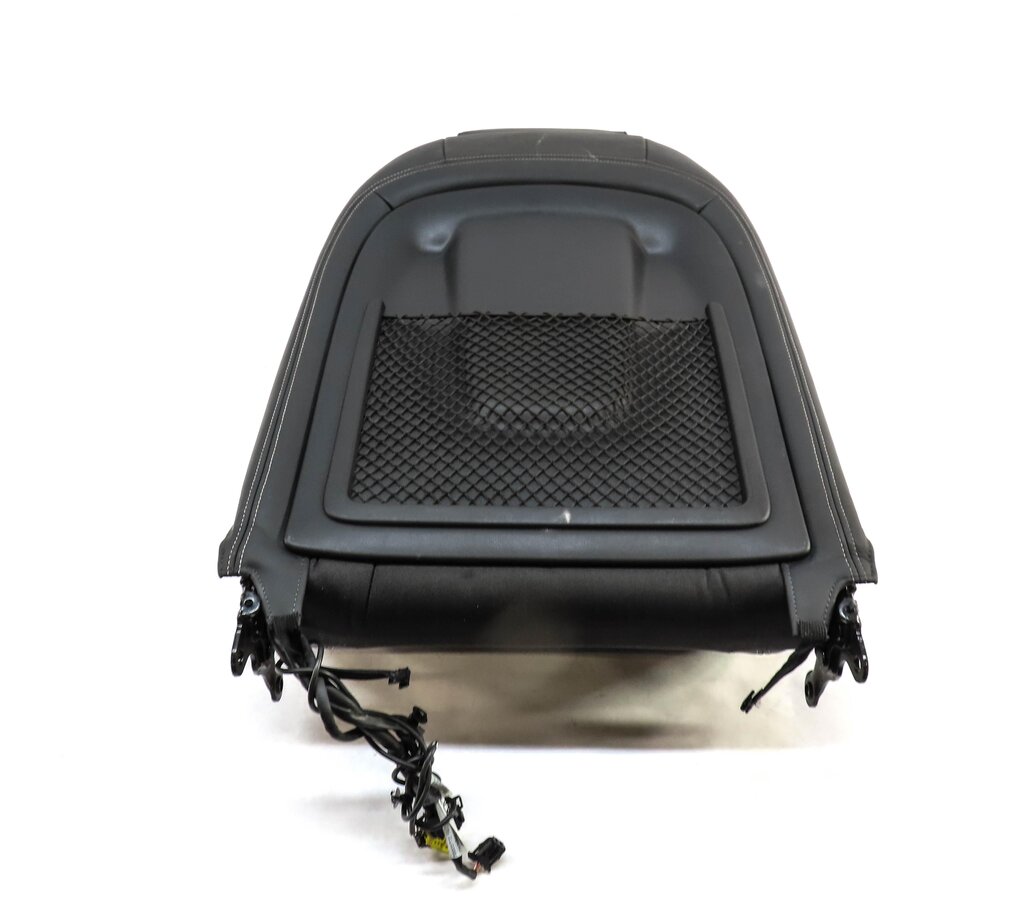 Thumbnail 4: 2015 AUDI SQ5 B8 FRONT LEFT DRIVER UPPER SEAT CUSHION & HEADREST (HEATED BLACK)