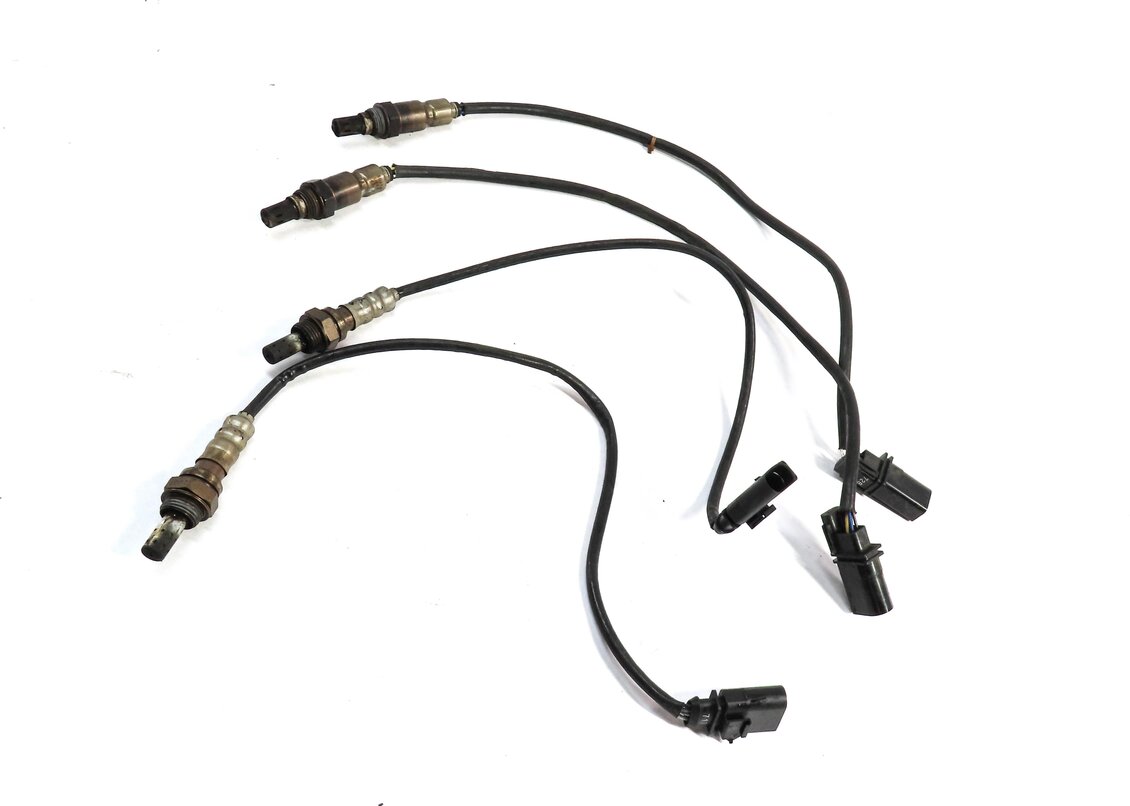 Thumbnail 3: 2015 AUDI SQ5 (B8) 3.0L SUPER CTUD ENGINE OXYGEN SENSOR SET OF 4